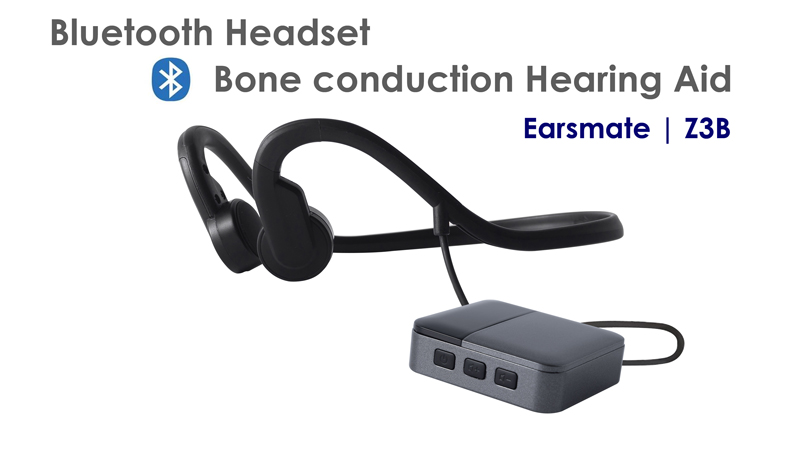 Best Bluetooth Headphones Bone Conduction Hearing Aid Without Surgery For Elderly Earsmate Z3B