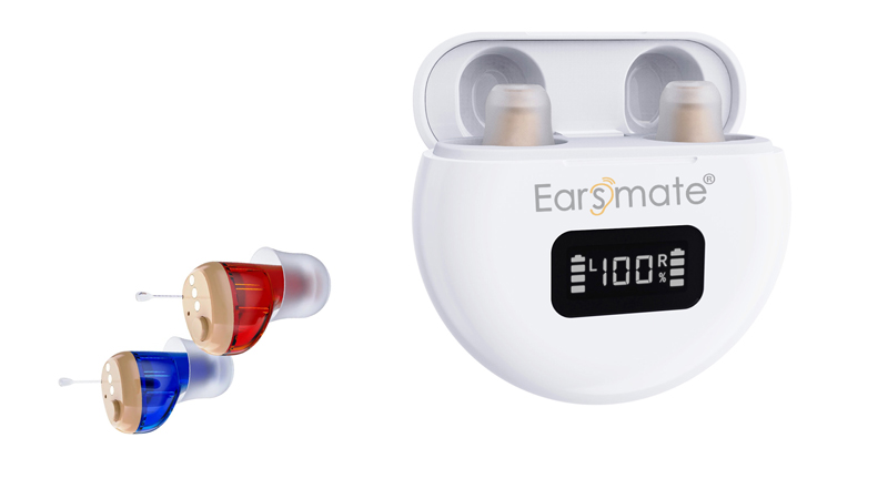 Mini  CIC Hearing Aid For Severe Hearing Loss Earsmate G31L