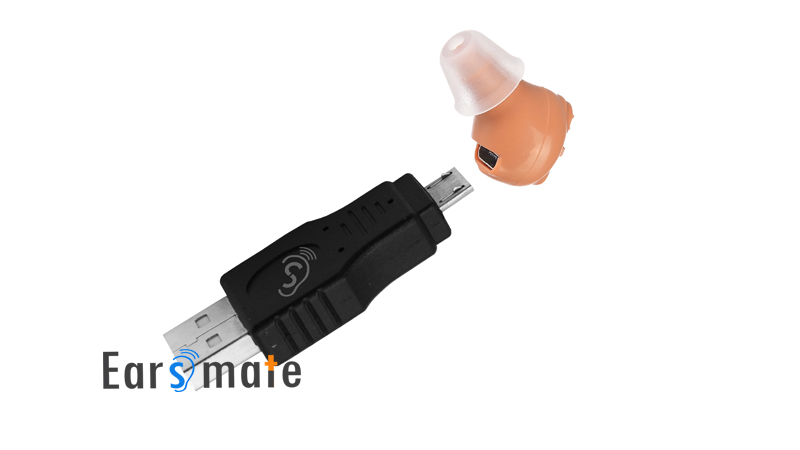 USB Rechargeable The Best Invisible In The Ear Hearing Aids